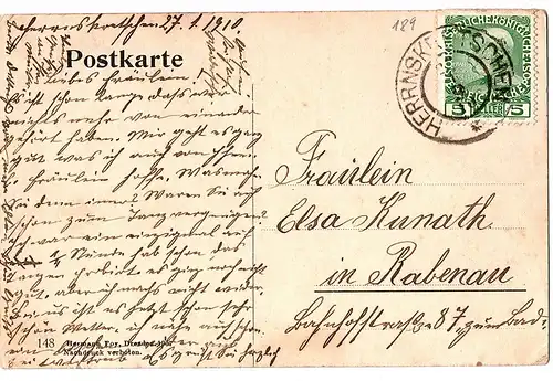 AK Sächsische Schweiz gel.1909
