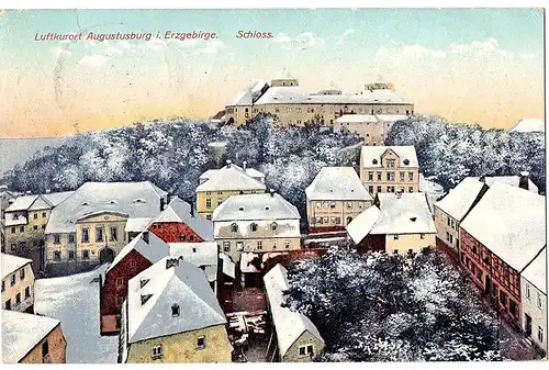 AK Augustusburg gel.1910