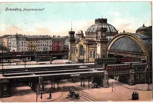 AK Dresden gel.1907