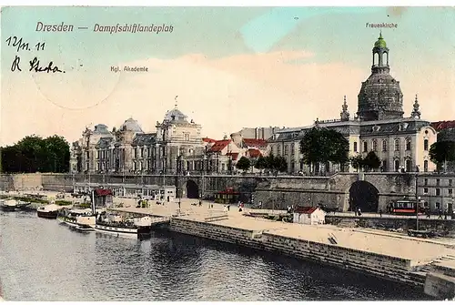 AK Dresden gel.1911