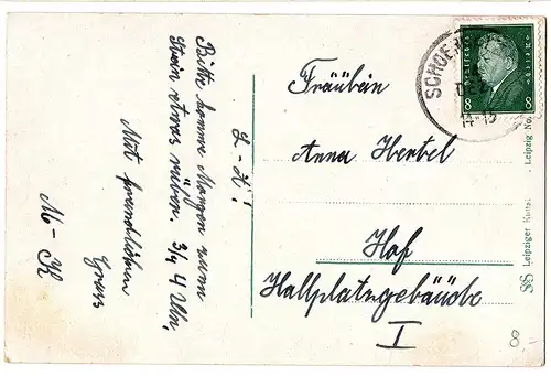 AK Litho Magdeburg gel.1915