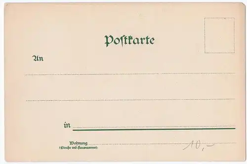 Litho Gruß aus Erfurt,gel.im Brief 1900
