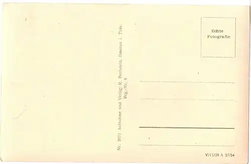 Litho AK Oberhof ungel.um 1950