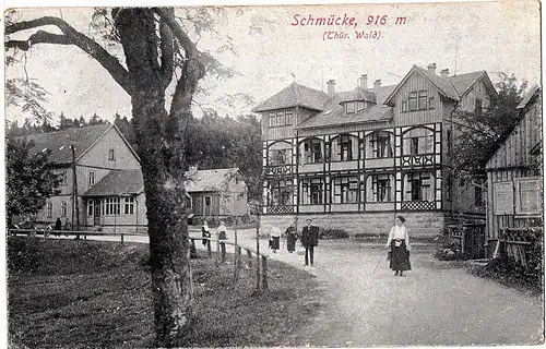 Litho AK Schmücke ungel. um 1910