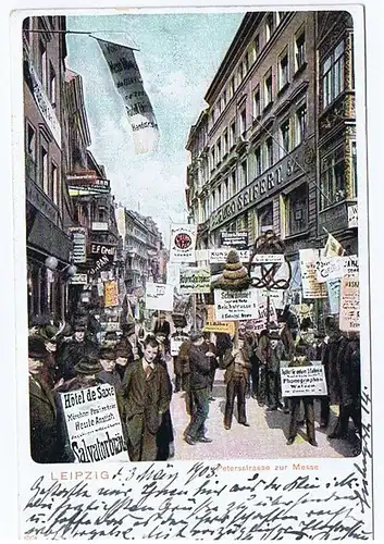 Gruß aus Leipzig,gel.1903 