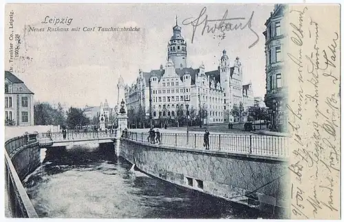 Messe Leipzig,gel.um 1904 