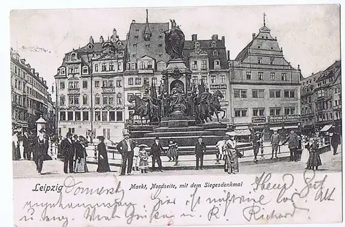 AK Leipzig gel.. 1905
