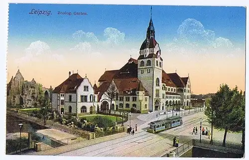AK Leipzig ungel.um 1920