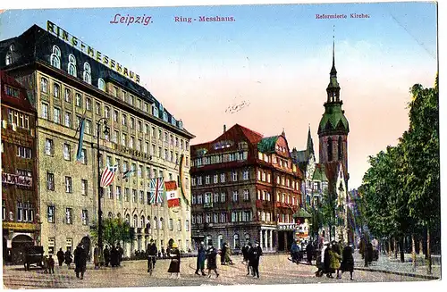 AK Leipzig  gel. 1911
