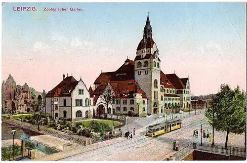 AK Leipzig gel. 1929