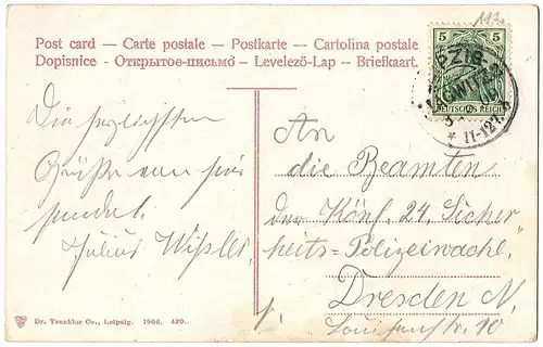 AK Leipzig gel. 1900