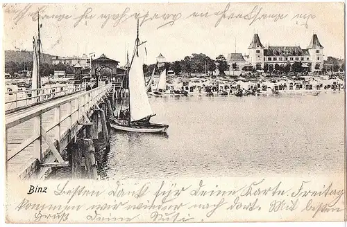 AK Binz gel. 1903