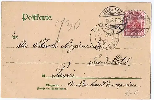 Litho,Gruß aus Berlin,gel.1903