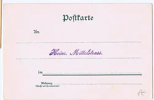 Litho,Gruß aus Berlin,ungel.um 1900