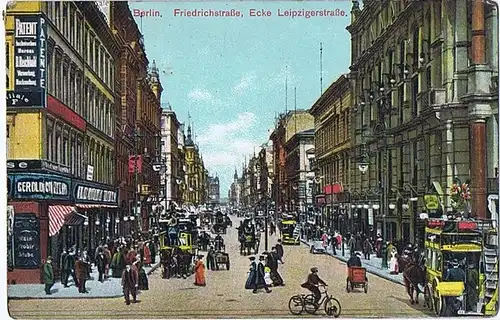 Litho,Gruß aus Berlin,gel.1909 