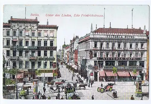 Berlin unter den Linden ungel.um 1920