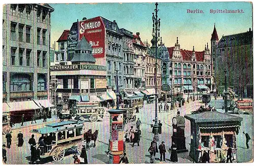 Alte AK Berlin gel.1912