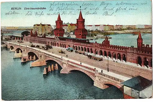 Alte AK Berlin gel.1915