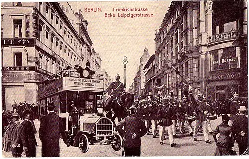Alte AK Berlin gel.1909