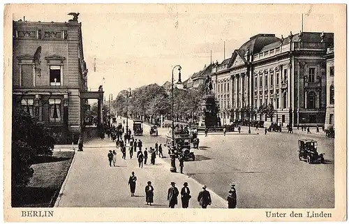 Alte AK Berlin gel.1927