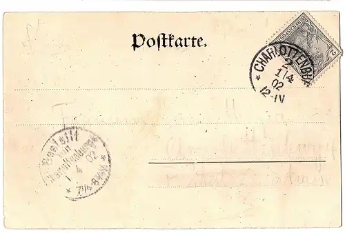 Alte AK Potsdam gel.1902