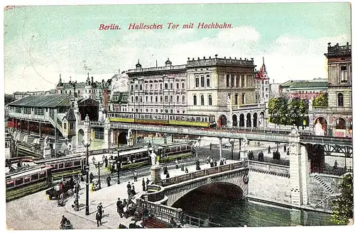 Alte AK Berlin gel.1908