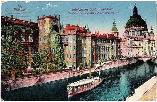 Alte AK Berlin gel.1920