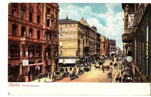 Alte AK Berlin ungel.um1910