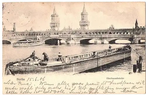 Alte AK Berlin gel.1906