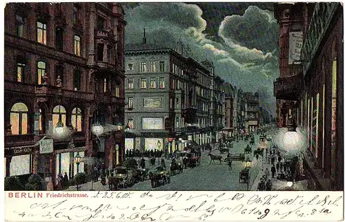 Alte AK Berlin gel.1905