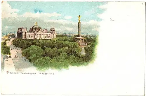 Alte AK Berlin ungel.um 1910