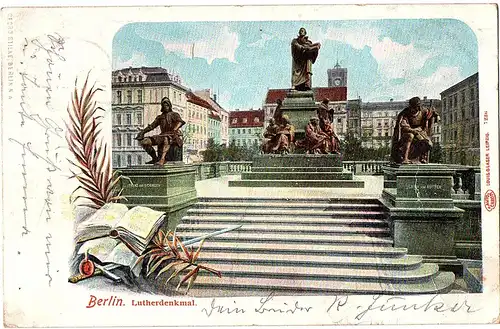 Alte AK Berlin gel.1903