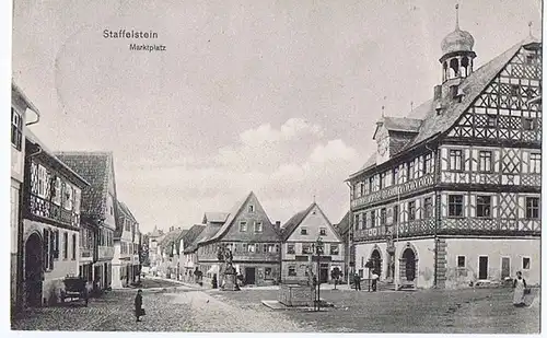 alte AK Bad Staffelstein ungel.um 1910