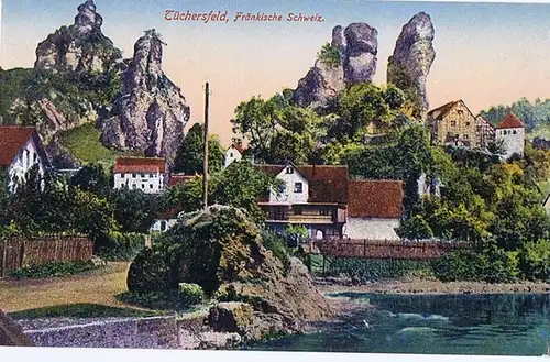 Gruß aus Tüchersfeld ungel.um 1910