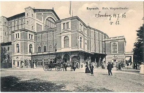 alte AK Bayreuth gel.1912