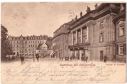 Alte AK Bayreuth gel.um 1911
