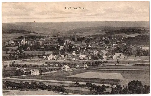 Alte AK Lichtenfels gel.um 1908