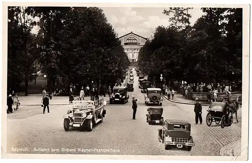 alte AK Bayreuth gel.1934