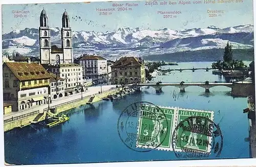 Zürich gel.1912