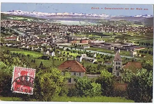 Zürich gel.1912