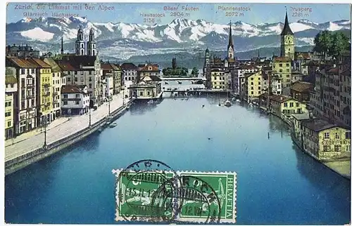 Zürich gel.1912