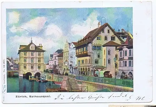 Zürich gel.1901