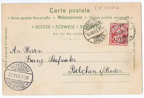 Basel gel.1903