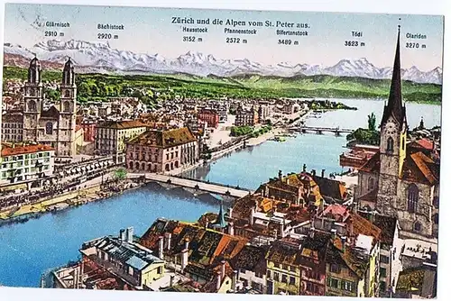 Zürich gel.1912