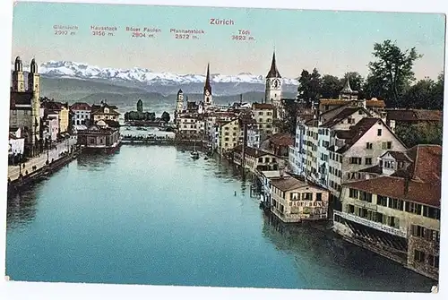 Zürich gel.um 1920