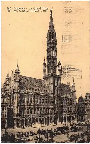 historische Ak Belgien gel.1930
