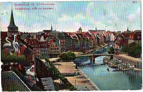 	Alte Ansichtskarte Frankreich gel.1911