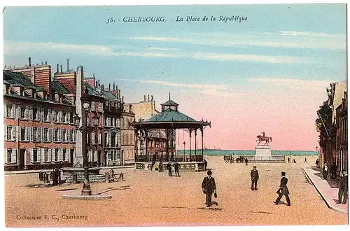 Alte Ansichtskarte Frankreich ungel.um 1910
