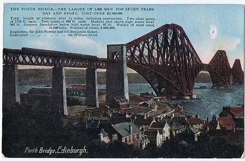 Alte Ansichtskarte Schottland gel. 1921