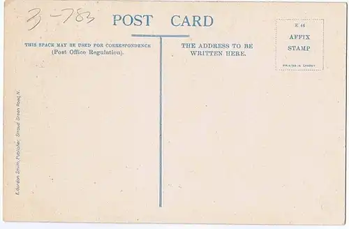 	Alte Ansichtskarte England ungel.um 1910